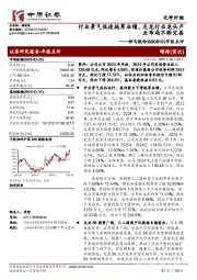 年报点评:行业景气低迷拖累业绩,尼龙行业龙头产业布局不断完善