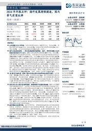 2024年年报点评：海外发展持续提速，国内景气有望反弹