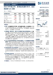 2024年年报点评:原铝板块量价齐升,成本端拖累Q4业绩