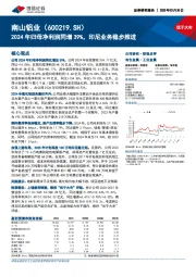 2024年归母净利润同增39%,印尼业务稳步推进