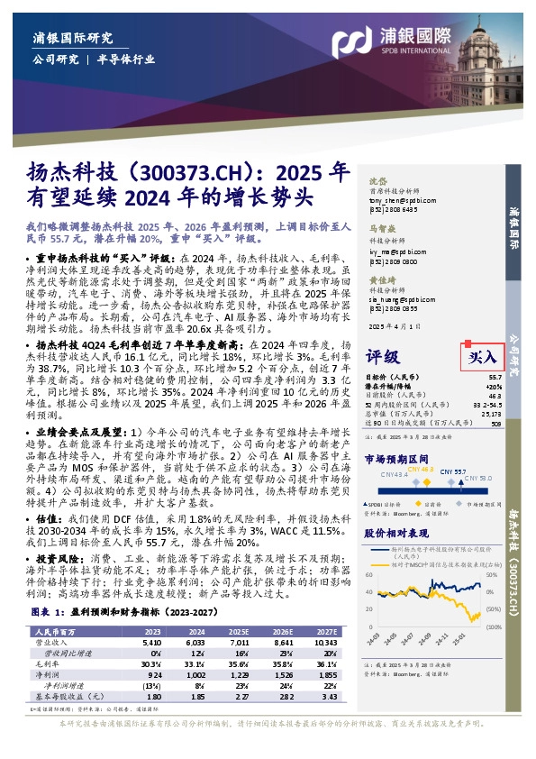 2025年有望延续2024年的增长势头