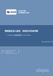 公司深度报告:网络融合深入推进,快运巨头利润可期