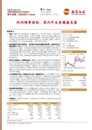 2024年年报点评：利润增势强劲，国内外业务健康发展