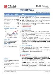 爱玛科技24A&25Q1预告点评:量价利稳步向上