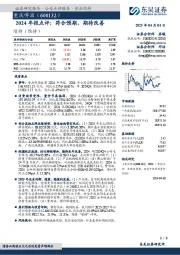 2024年报点评：符合预期，期待改善