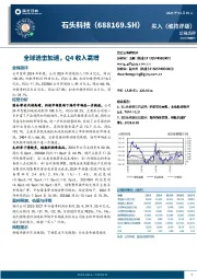 全球进击加速,Q4收入高增