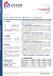 新华保险2024年年报点评：NBV涨势优异，业绩弹性显著
