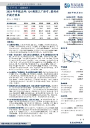 2024年年报点评:Q4韩国工厂扭亏,盈利水平提升明显
