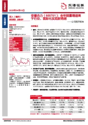 公司简评报告:全年销量增速高于行业,国际化实现新跨越
