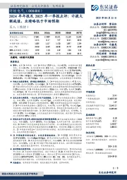 2024年年报及2025年一季报点评:计提大额减值,业绩略低于市场预期