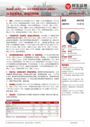 2024年年报及2025年一季报点评:24年经营承压,静待后续改善