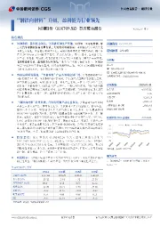 首次覆盖报告：“钢铁向材料”升级，盈利能力行业领先