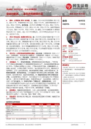 2024年年报点评:业绩创新高,一体化优势继续夯实