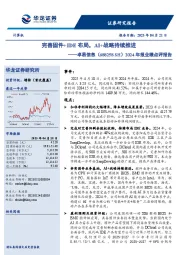 2024年报业绩点评报告:完善固件+IDE布局,AI+战略持续推进