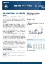 卫星+机载双轮驱动，1Q25业绩反转