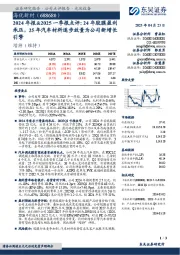 2024年报&2025一季报点评:24年胶膜盈利承压,25年汽车材料逐步放量为公司新增长引擎
