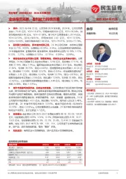 2024年年报点评：业绩增速亮眼，盈利能力持续改善