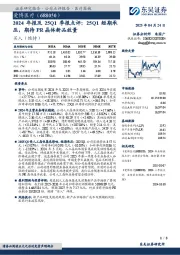 2024年报及25Q1季报点评:25Q1短期承压,期待PR晶体新品放量