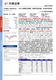 公司信息更新报告:2024业绩符合预期,趋势仍在延续,双击终会到来