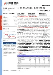 公司信息更新报告:Q4业绩同环比大幅增长,看好公司长期价值