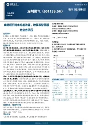 城燃顺价降本毛差改善,胶膜和燃气工程业务承压