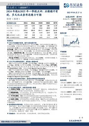 2024年报&2025年一季报点评：业绩稳中有进，多元化业务布局潜力可期