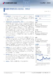 渠道改革视角看公司去库存、补库存