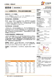 25Q1业绩暂时承压,并购出海有望重拾增速