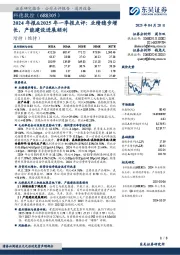 2024年报&2025年一季报点评:业绩稳步增长,产能建设进展顺利