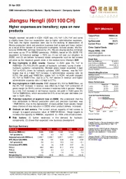 Higher expenses are transitory; eyes on new products