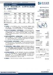 2025年一季度业绩点评:毛利率同比显著提升,业绩符合预期