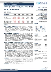 2024年报及2025一季报点评:25Q1盈利有所改善,静待经营拐点