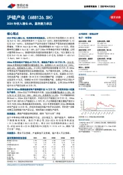 2024年收入增长6%,盈利能力承压