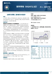 业绩符合预期,盈利能力大幅提升