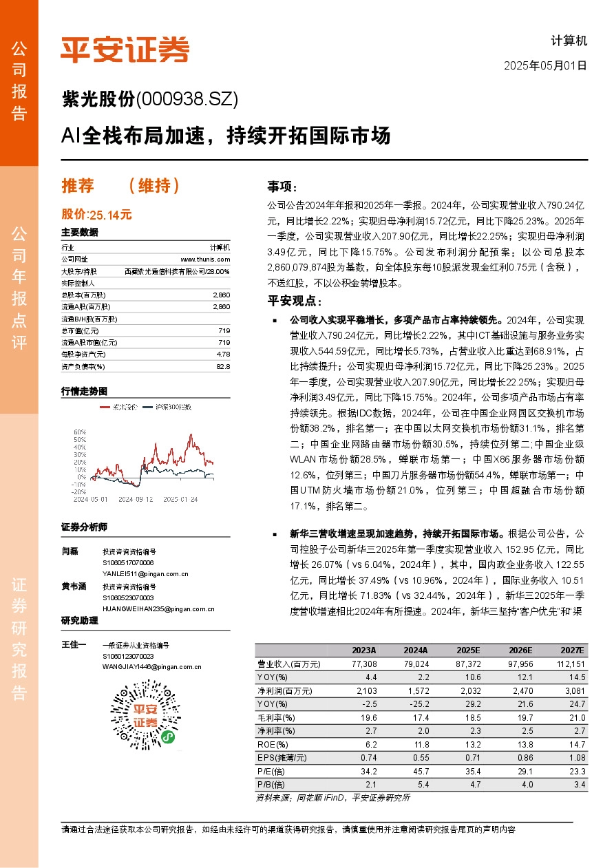AI全栈布局加速，持续开拓国际市场