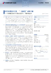 九州通2024年年报及2025年一季报业绩点评:经营表现稳中有进,“三新两化”成果丰硕