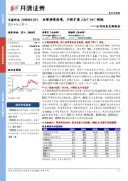 公司信息更新报告:业绩持续高增,不断扩展AIoT SoC领域