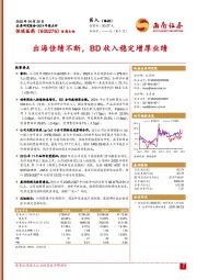 2024年报点评：出海佳绩不断，BD收入稳定增厚业绩