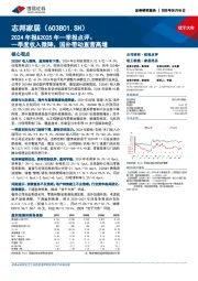 2024年报&2025年一季报点评:一季度收入微降,国补带动直营高增