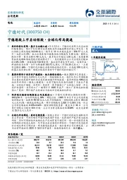 宁德港股上市启动招股,全球化布局提速