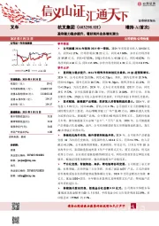 盈利能力稳步提升，看好海外业务增长潜力