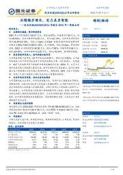 2024年报及2025年一季报点评:业绩稳步增长,发力具身智能
