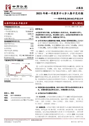 年报点评：2025年新一代智算中心步入集中交付期