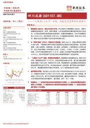 “大集团+小公司”战略,高股息有望带来价值提升