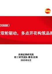医疗+消费双轮驱动，多点开花构筑品牌护城河
