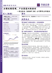 公司事件点评报告：业绩延续高增，产品渠道双轮驱动