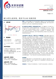 Q2业绩大超预期,精准卡位AI端侧浪潮