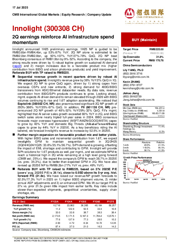 2Q earnings reinforce AI infrastructure spend momentum