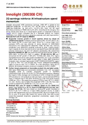 2Q earnings reinforce AI infrastructure spend momentum
