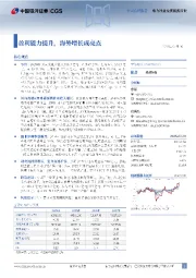 盈利能力提升，海外增长成亮点
